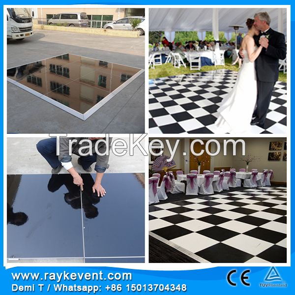 RK Durable  acrylic dance floor 4*4ft events in stage decoration