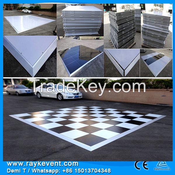 RK Durable  acrylic dance floor 4*4ft events in stage decoration