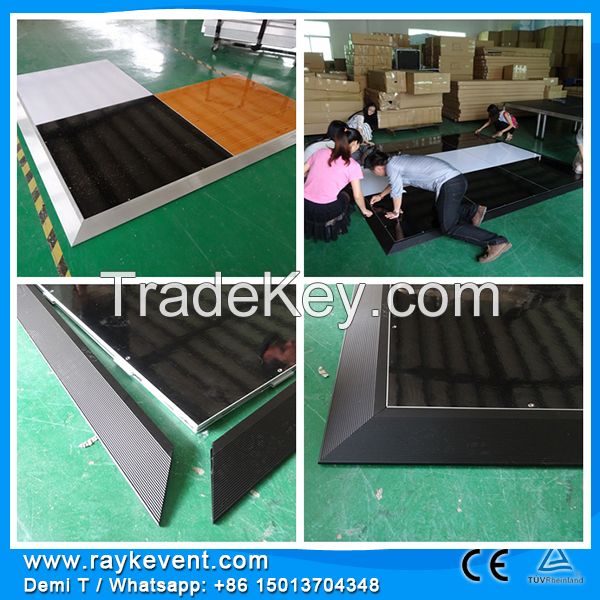 RK Durable  acrylic dance floor 4*4ft events in stage decoration