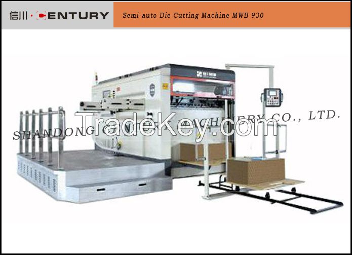 Ce Certificate Semi-auto Die Cutter For Carton B