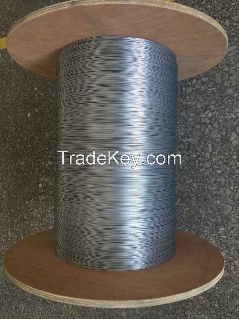 PE Coated gavanized Steel Wire, optical cable with plastic film