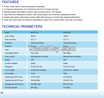 Biobase platelet incubator cheap price in hot sale chicken egg incubator