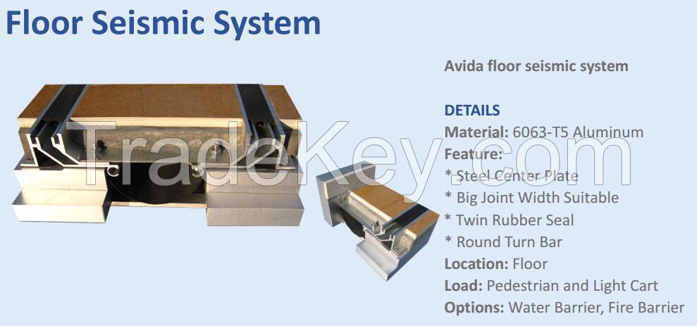 seismic expansion joint system