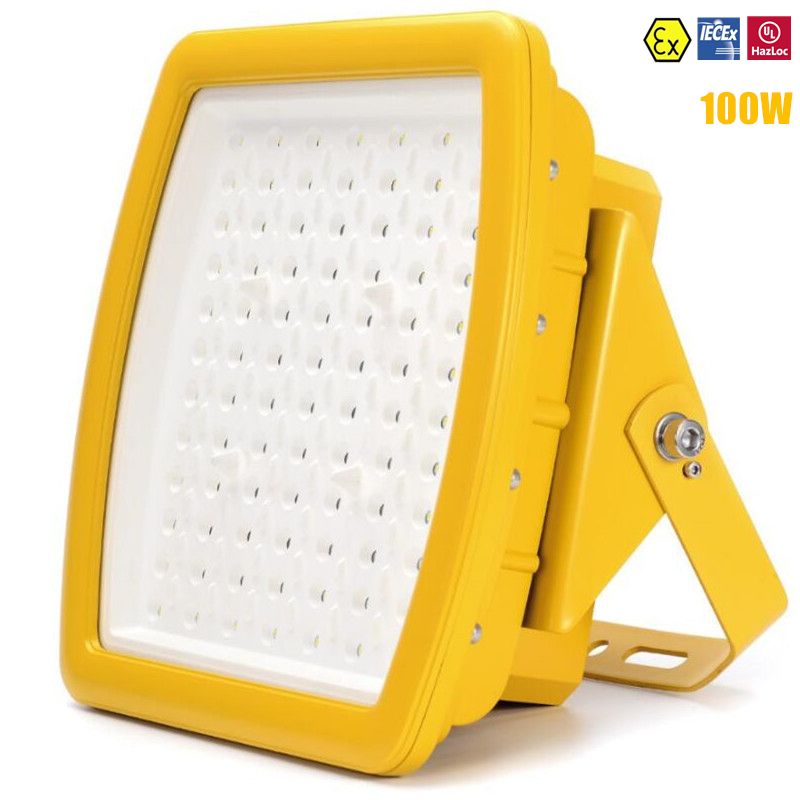 UL IECEX ATEX zone 1 class 1 LED explosion proof lights 20W-200W explosion proof LED flood lights