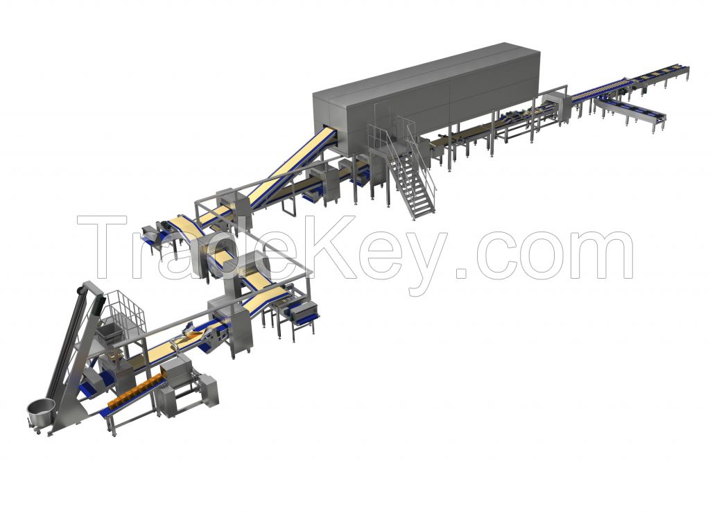 ZL-1168 type  Danish Pastry Forming Line