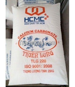 Calcium carbonate for plastic