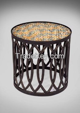 Round Mosaic Table