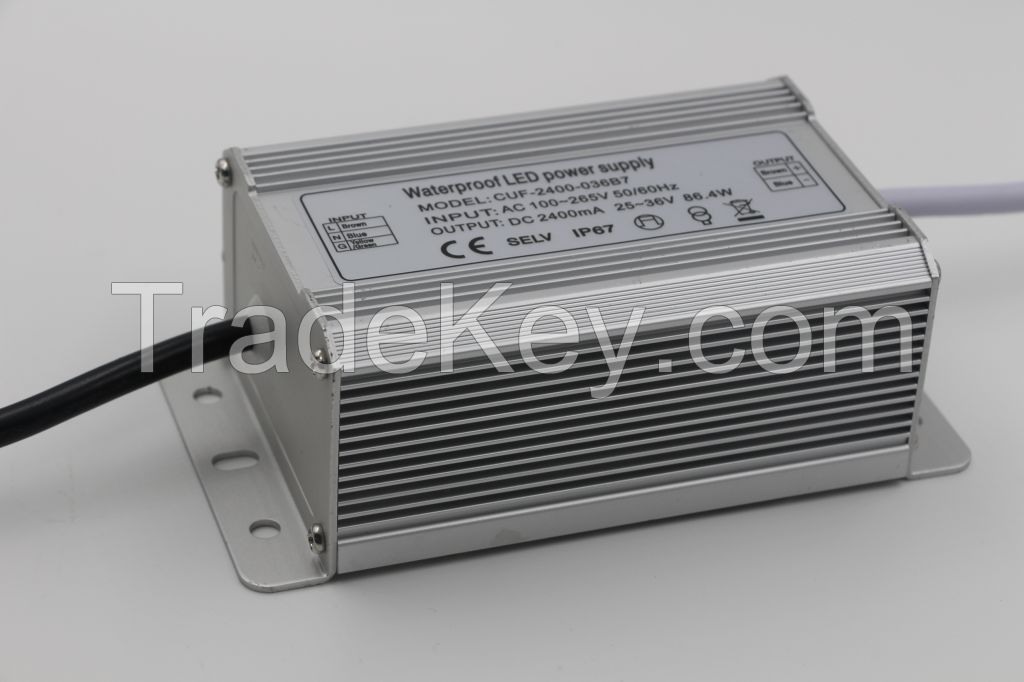 80W Constant Current Driver for Flooor Light Waterproof IP67