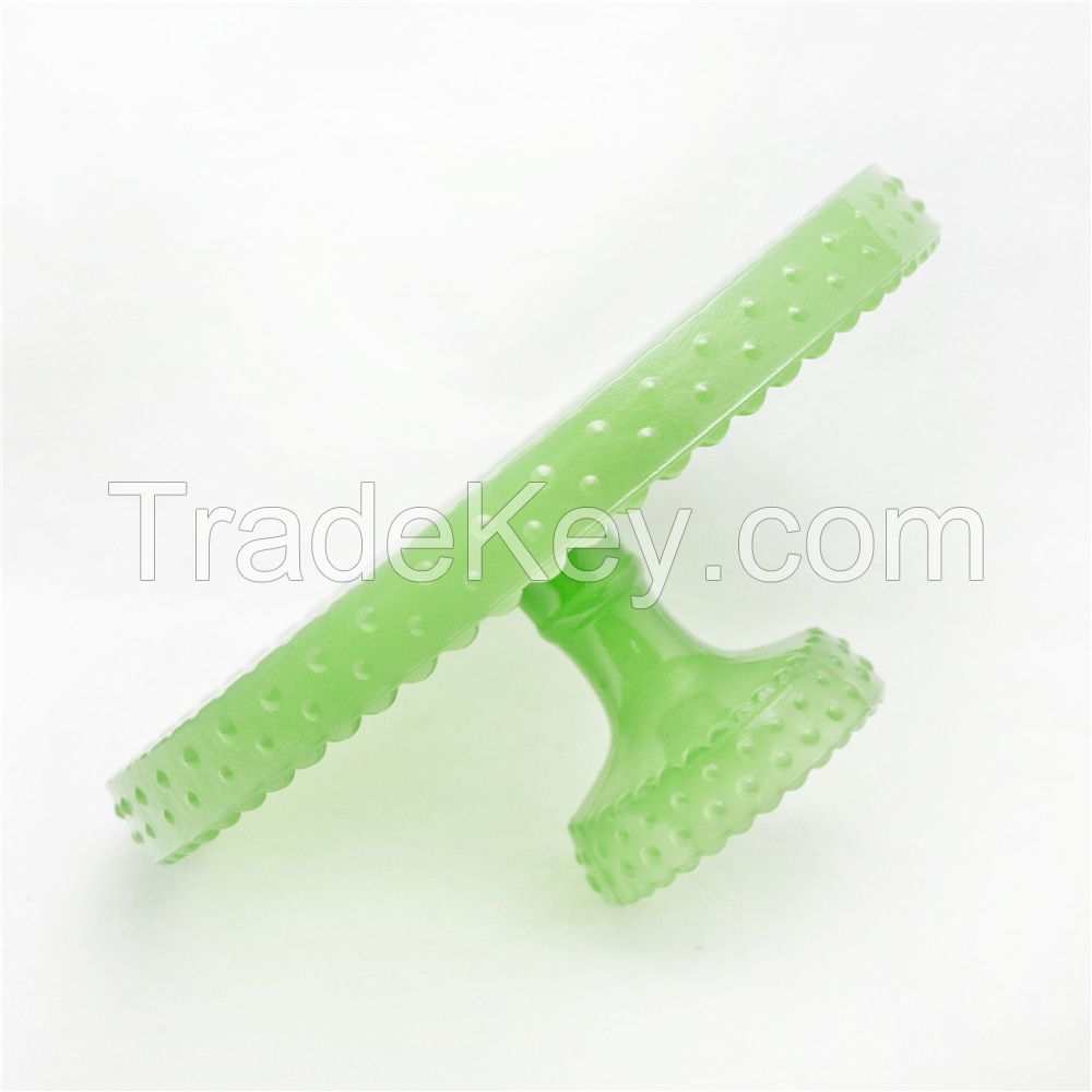 Wholesale colored glass cake stand green glass wedding decoration cake stand