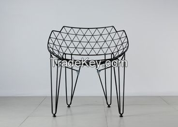 metal chair