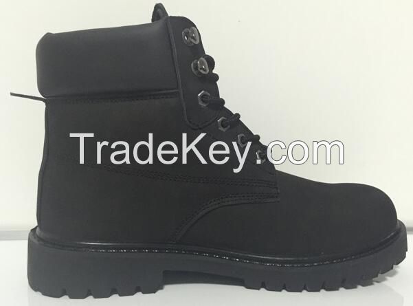 Work boots with RUBBER outsole