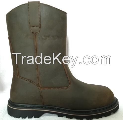 Goodyear Welt Wellington work boots