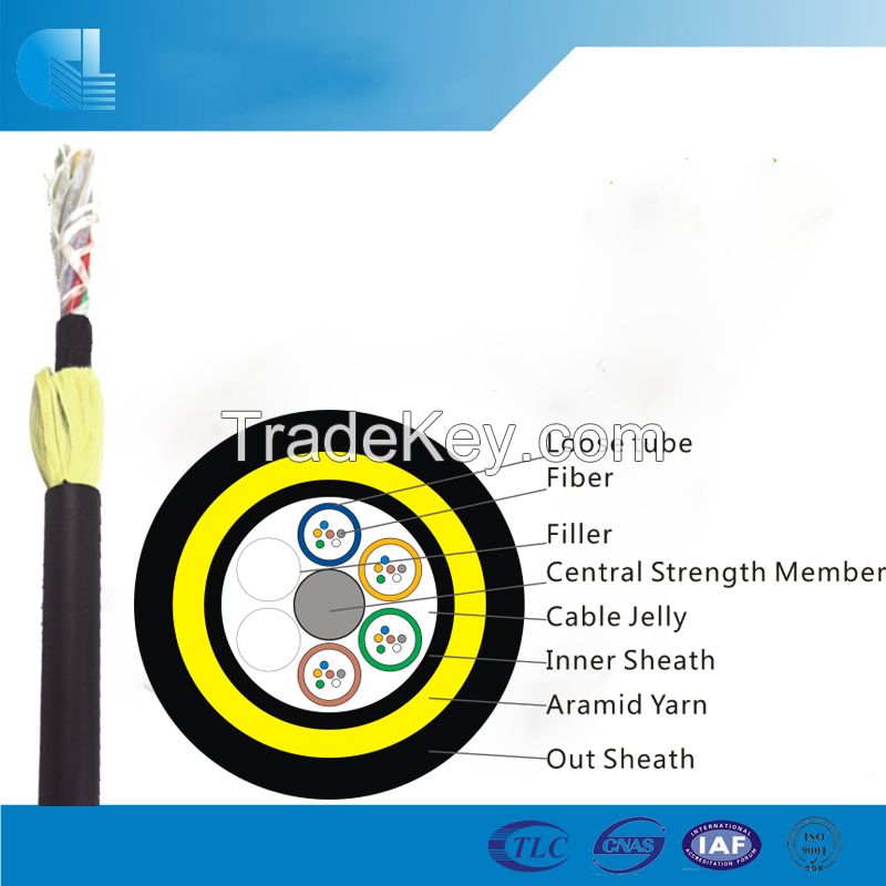 Double Layer Aerial ADSS Cable