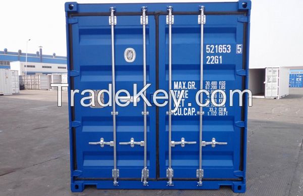 New 20ft 40ft Dry Shipping Container 