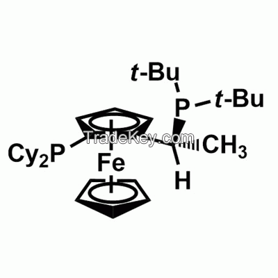 (R)-1-[(S)-2-(Dicyclohexylphosphino)ferrocenyl]ethyli-tert-butylphosphine