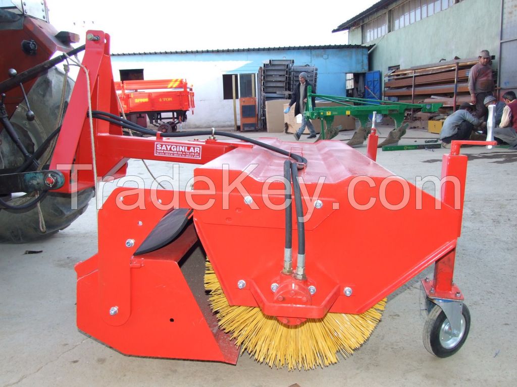 Road Sweeper Tractor and Forklift Mounted From Turkey