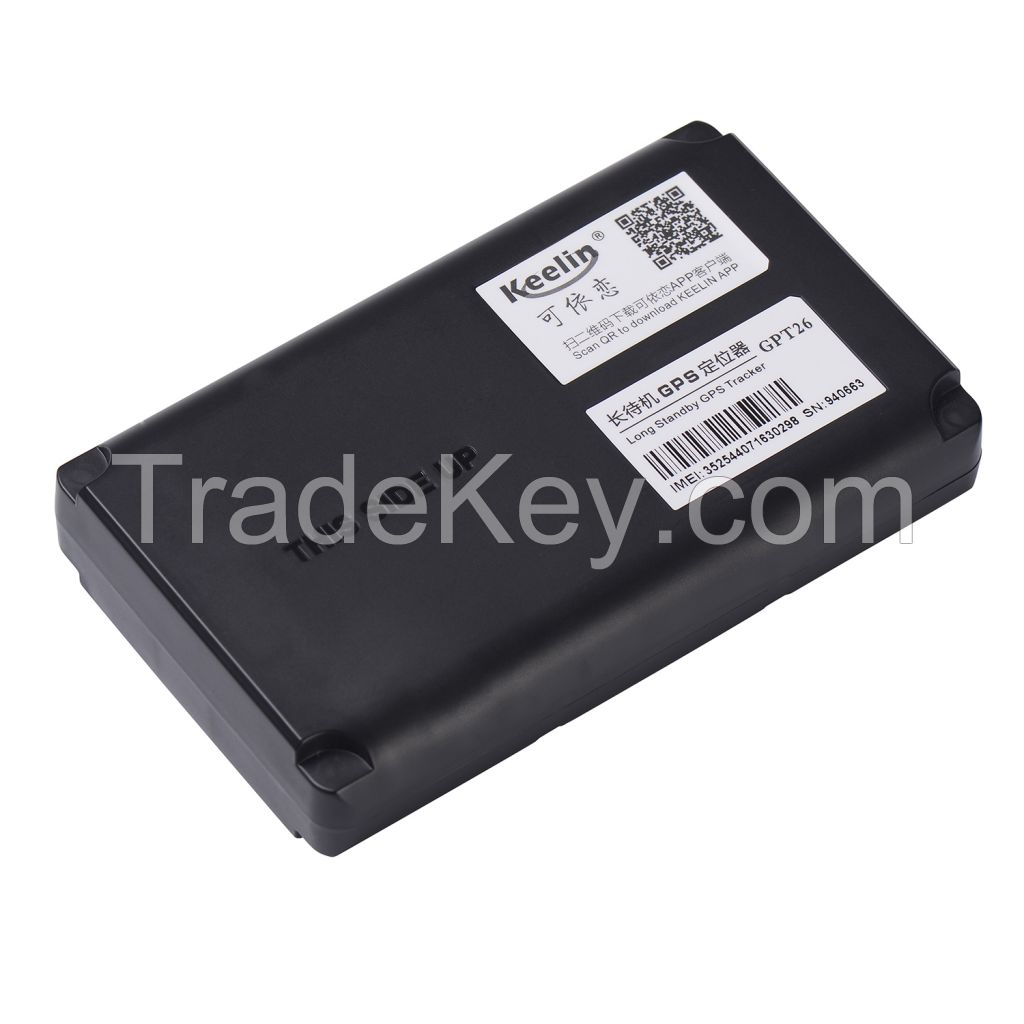 vehicle GPS tracker Standby one month Rechargeable GPT26