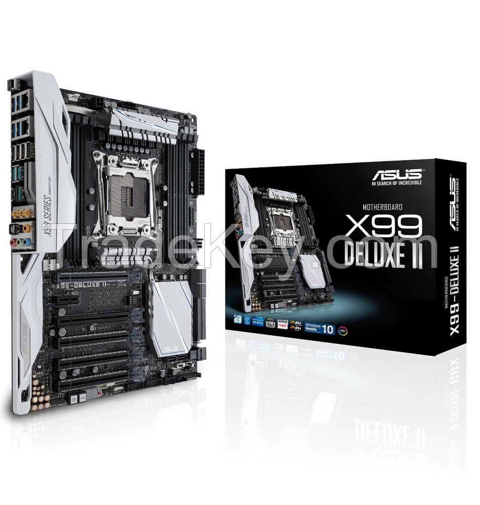 LGA2011-v3 5-Way Optimization SafeSlot X99 ATX Motherboard X99-DELUXE II