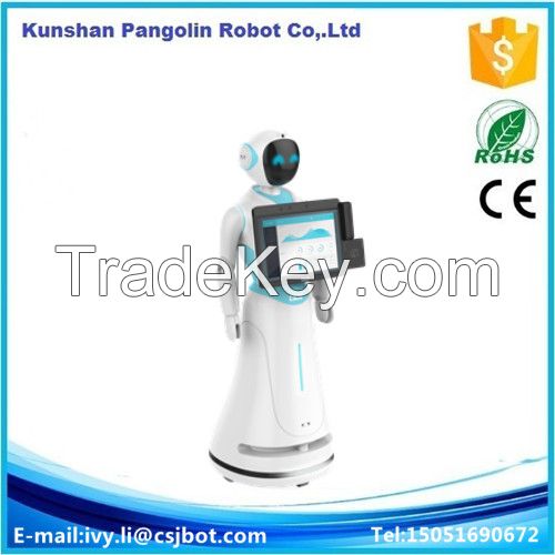 Multi-function smart humanoid service robot in airport consulting information