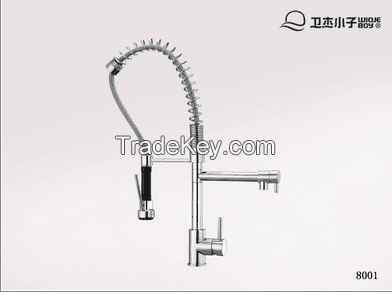 hot selling retractable kitchen faucet, three way kitchen faucet tap
