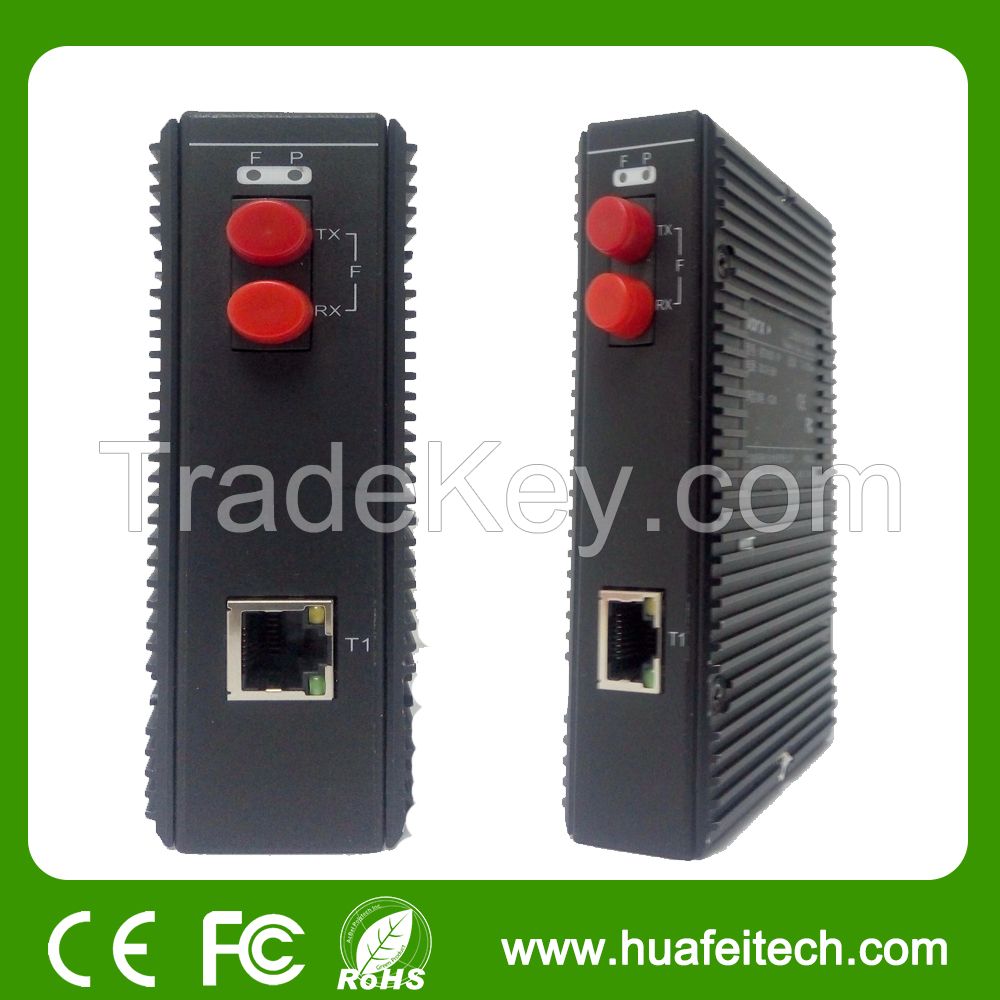 2 10/100M Fiber Optic Converter with CE/FCC/ROHS