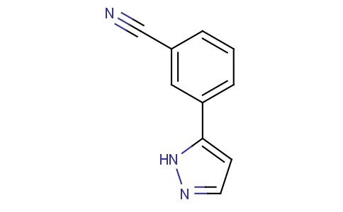 3-(2H-Pyrazol-3-yl)benzonitrile CAS No. 149739-51-5
