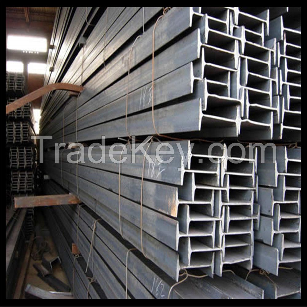 Hot Rolled Steel Structure H Beams/i Beams/ss400 Building Material fac