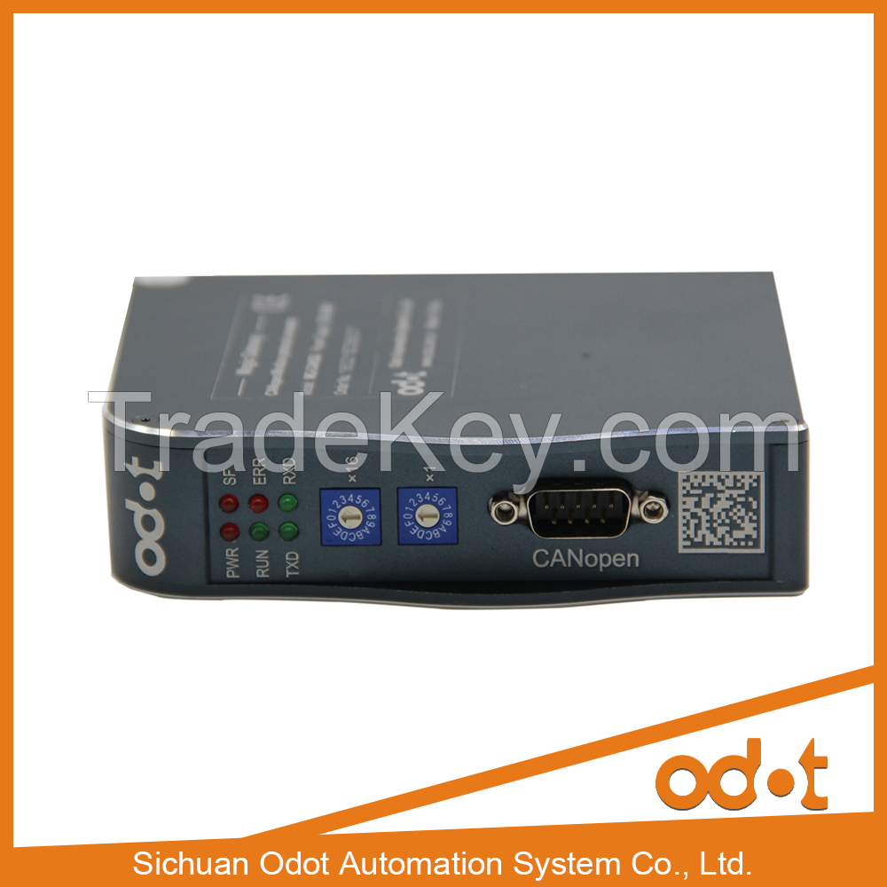 MG-CANSX standard Modbus RTU/ASCII to CANopen Protocol Converter