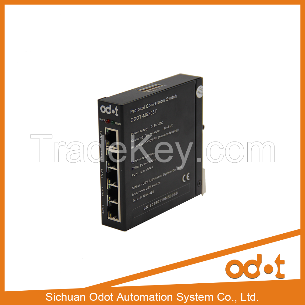 MS205T 5 Port 10/100M Unmanaged Ethernet Switch