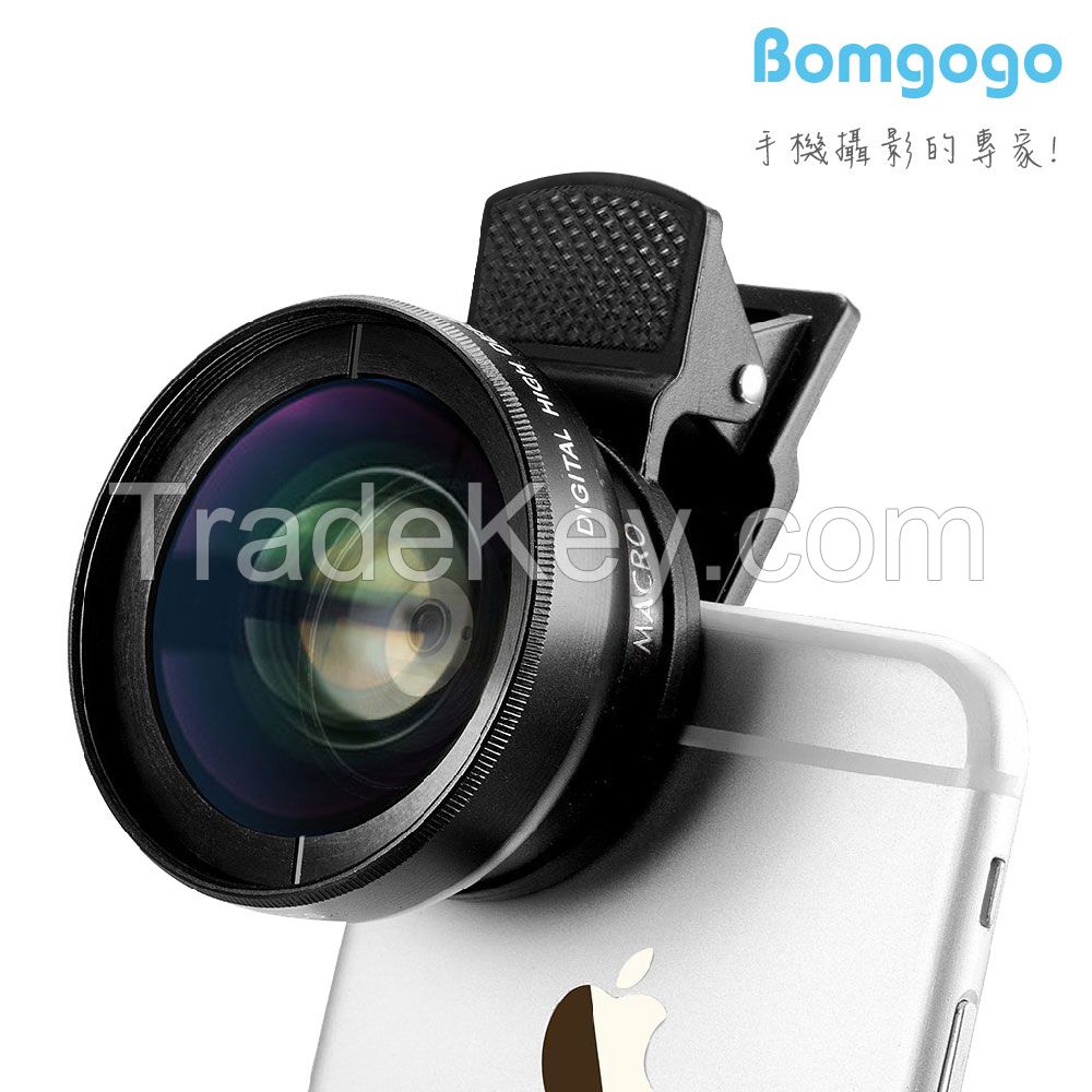 Bomgogo Govision L1 Pro Super Wide Angle Lens for Smart phones 37mm