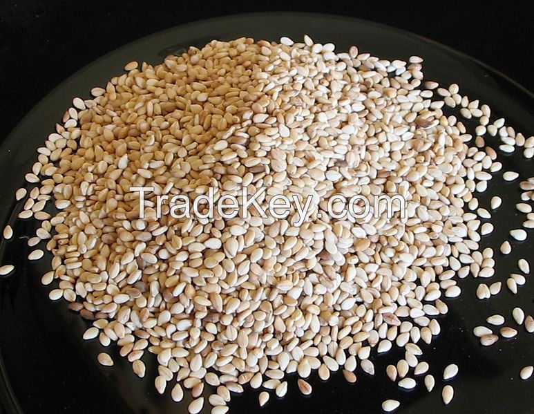 Hulled Natural Black sesame seeds