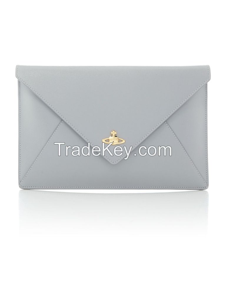 Leather Ladies Clutch Wallets