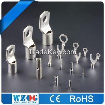 Tin plated copper terminals cable lugs