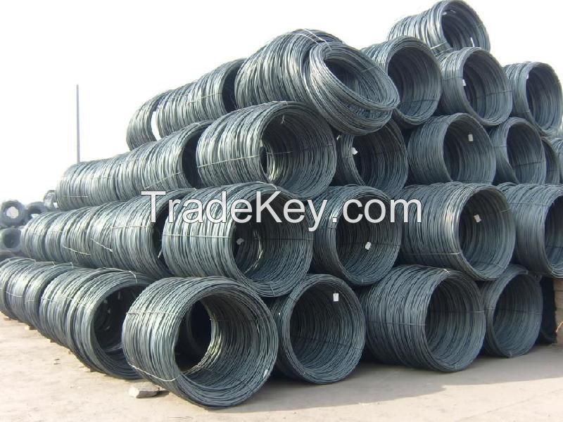 SAE 1008/1008B wire rods q235 high quality hot rolled steel wire rod