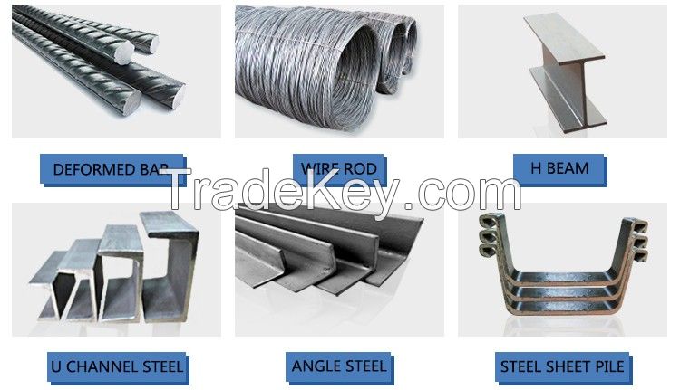 hot rolled steel wire rod in coils deformed steel bar/iron and steel rebar in coil