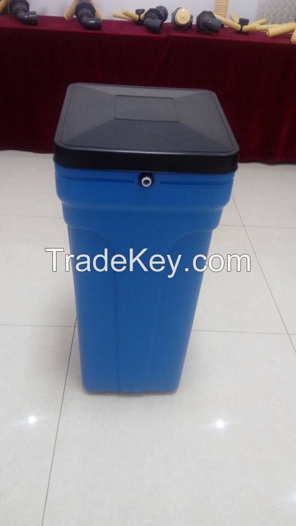 hot sell blue brine box use for water softener for drinking water pl