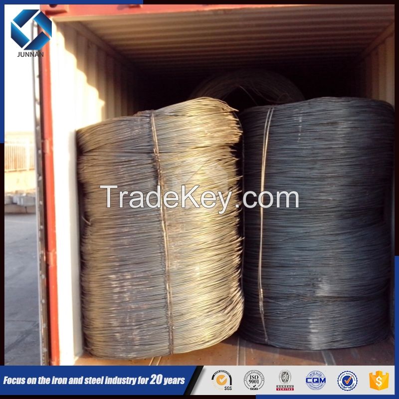 steel wire rod in coil SAE1008 hot rolled steel wire rod