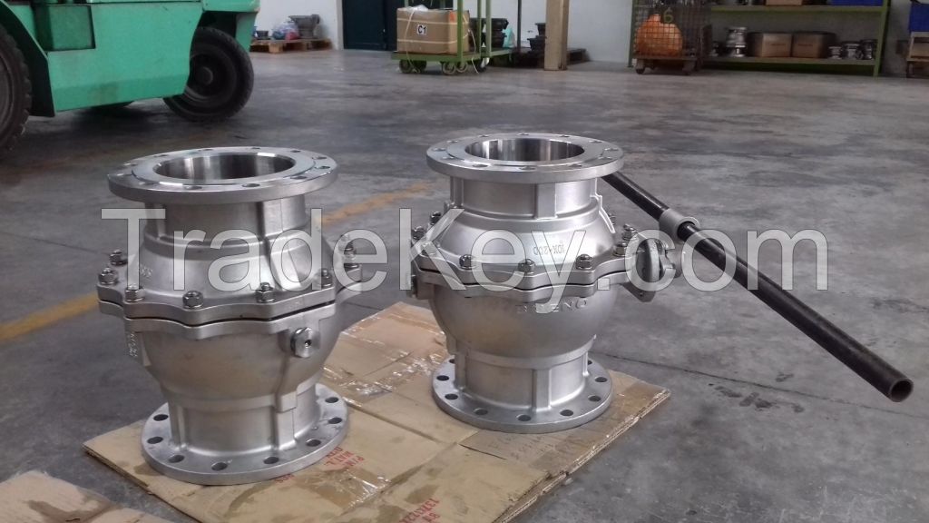 SS Flange Ball Valve