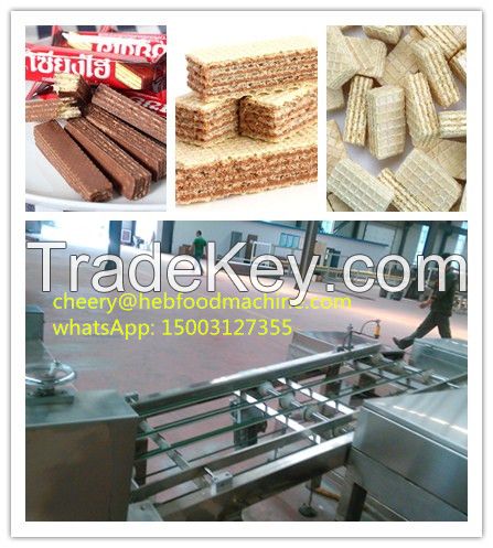 food factory hot selling chocolate wafer biscuit making machine