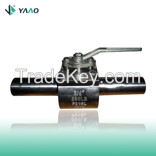 Foeged Steel Top Entry Ball Valves