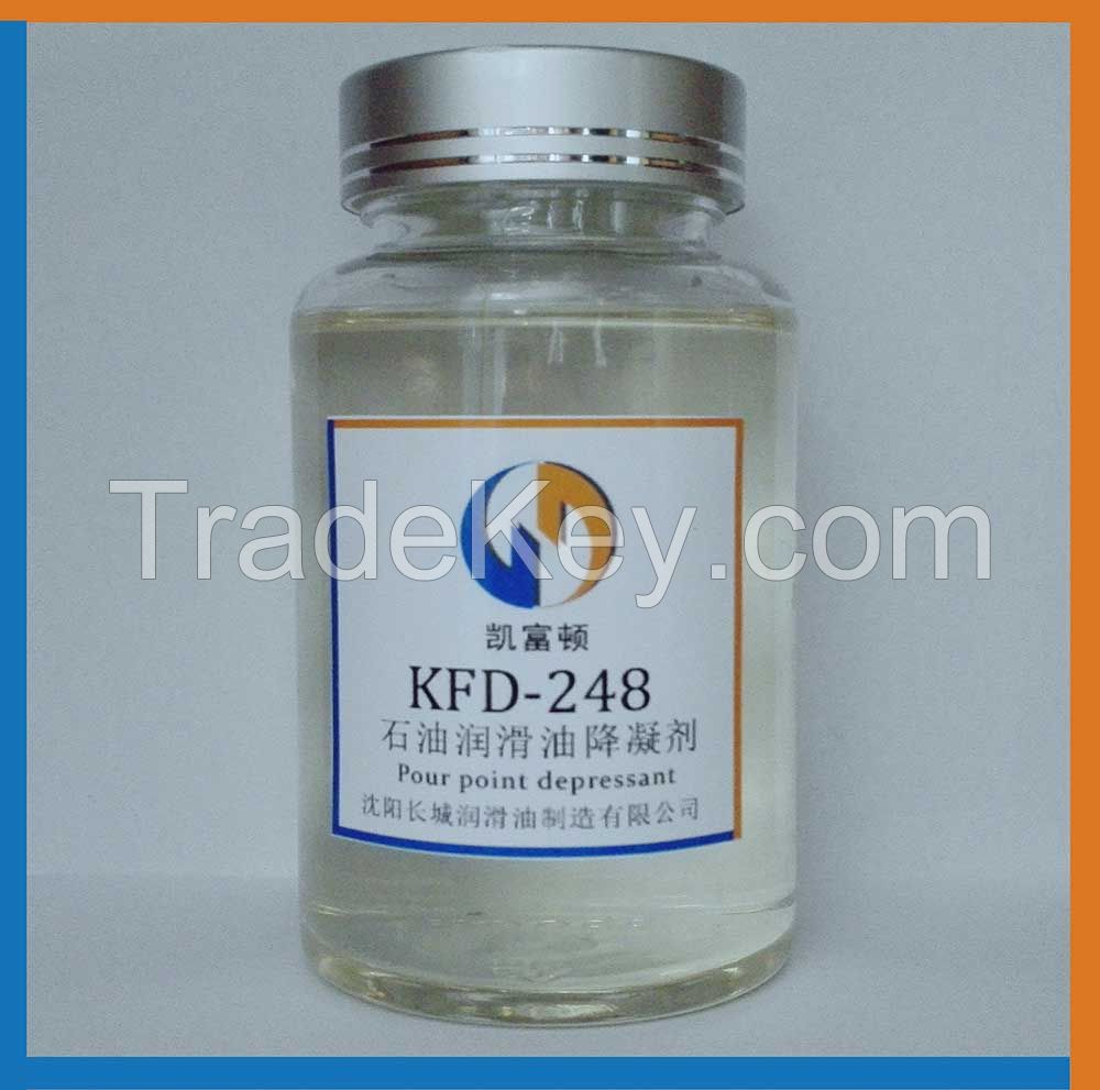 KFD-248 Good low temperature performance lubricant oil additive pour point depressant for refined base oil