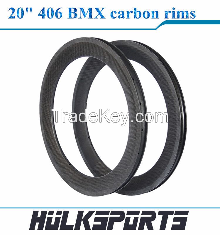 20" 406 BMX carbon rims
