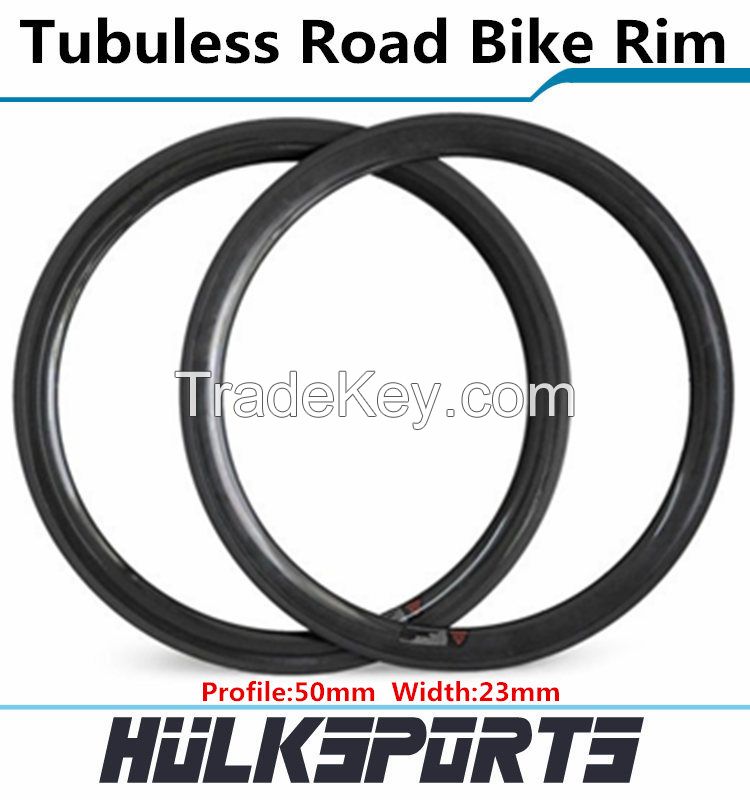 2016 Top sale tubuless road bike rim