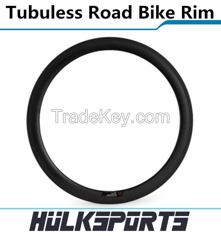 2016 Top sale 25mm width carbon clincher tubuless wheel