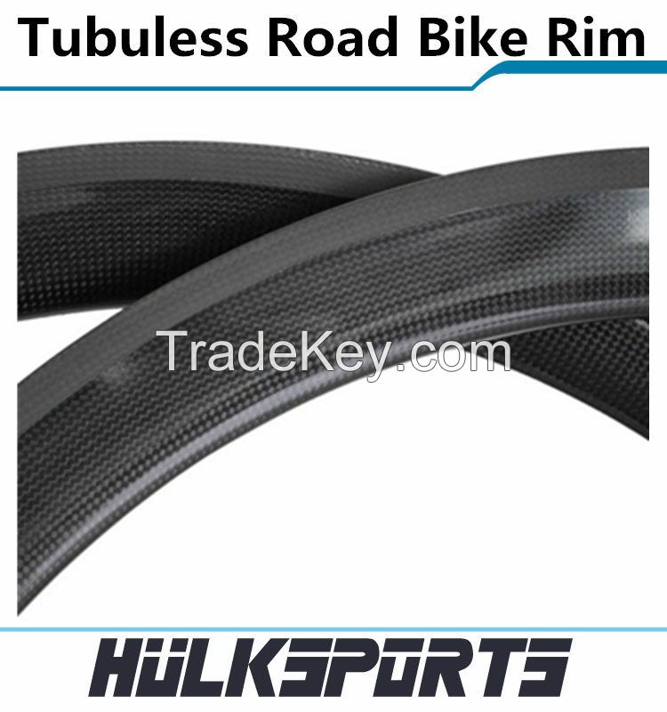 2016 Top sale 25mm width carbon clincher tubuless wheel