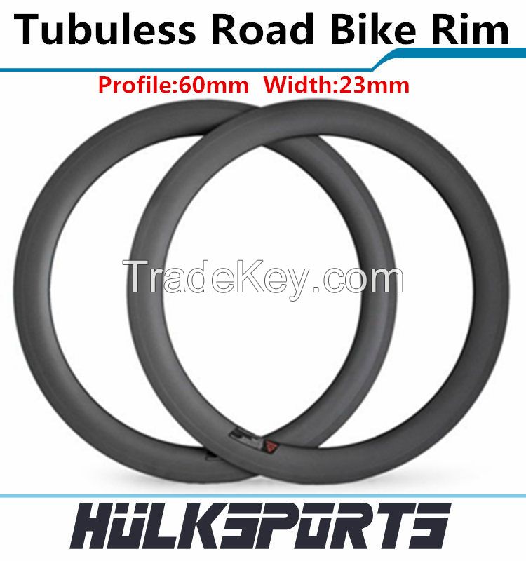 526mm tubuless rims carbon fiber rim wheel