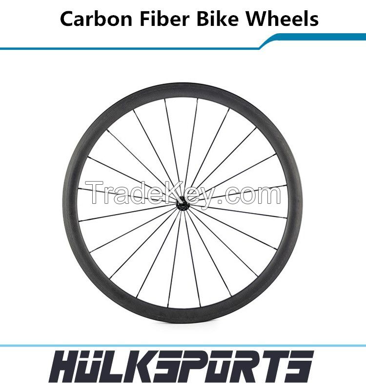 700C*38mm clincher carbon road bike wheels Powery R13 Hub
