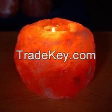 Himalayan Natural Salt Candle Holder  