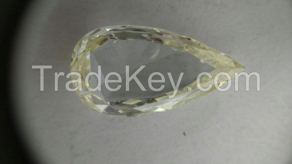 polished fancy cut diamond 