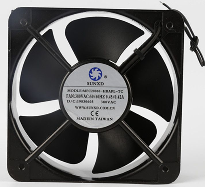 6 Inches 240v 380v   Ac Axial  Flow  Cooling Fan For Bathroom  Exhaust